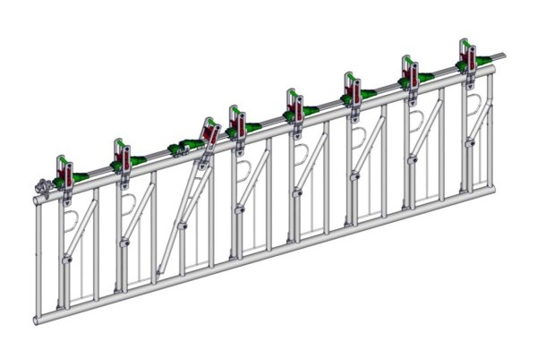 Cornadiza para cabras, 2,5 m.