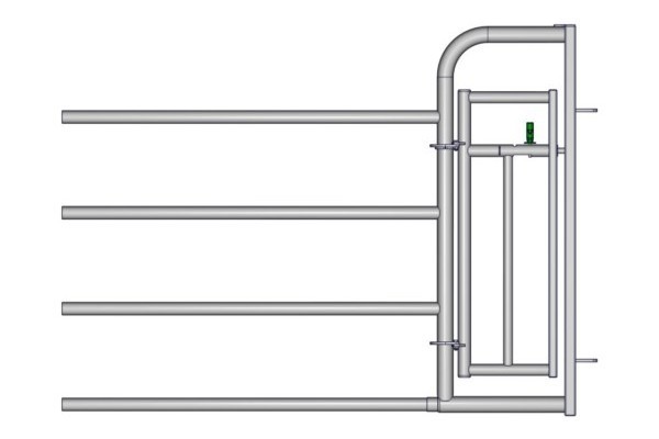 Imagen Frontal EX4 amb pas d'home amb portilló