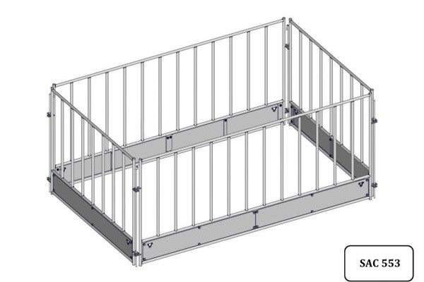 Comedero rectangular “Basic” para ovino